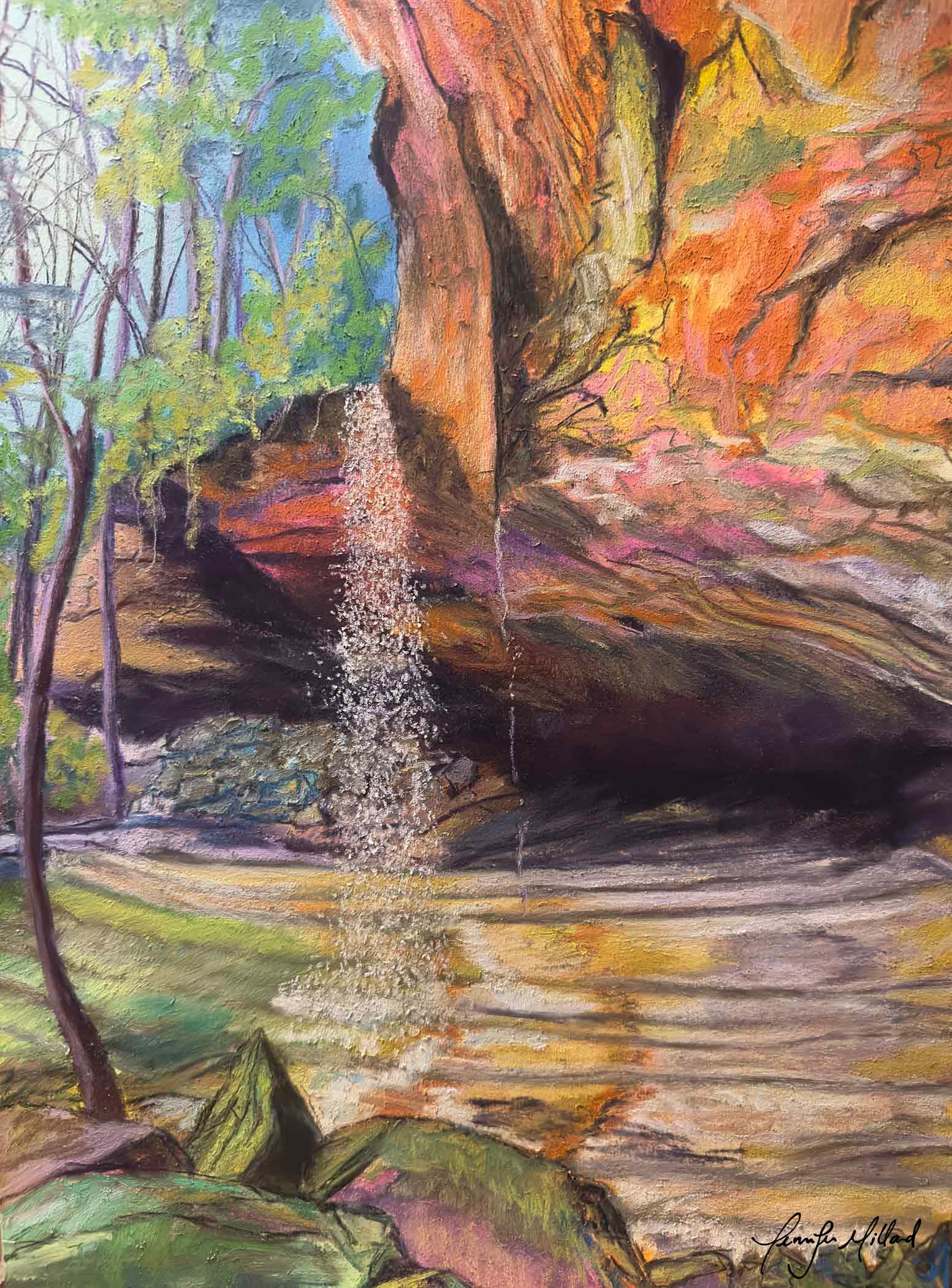 "Copperas Falls" - Near Red River Gorge, Kentucky - Fine Art Print