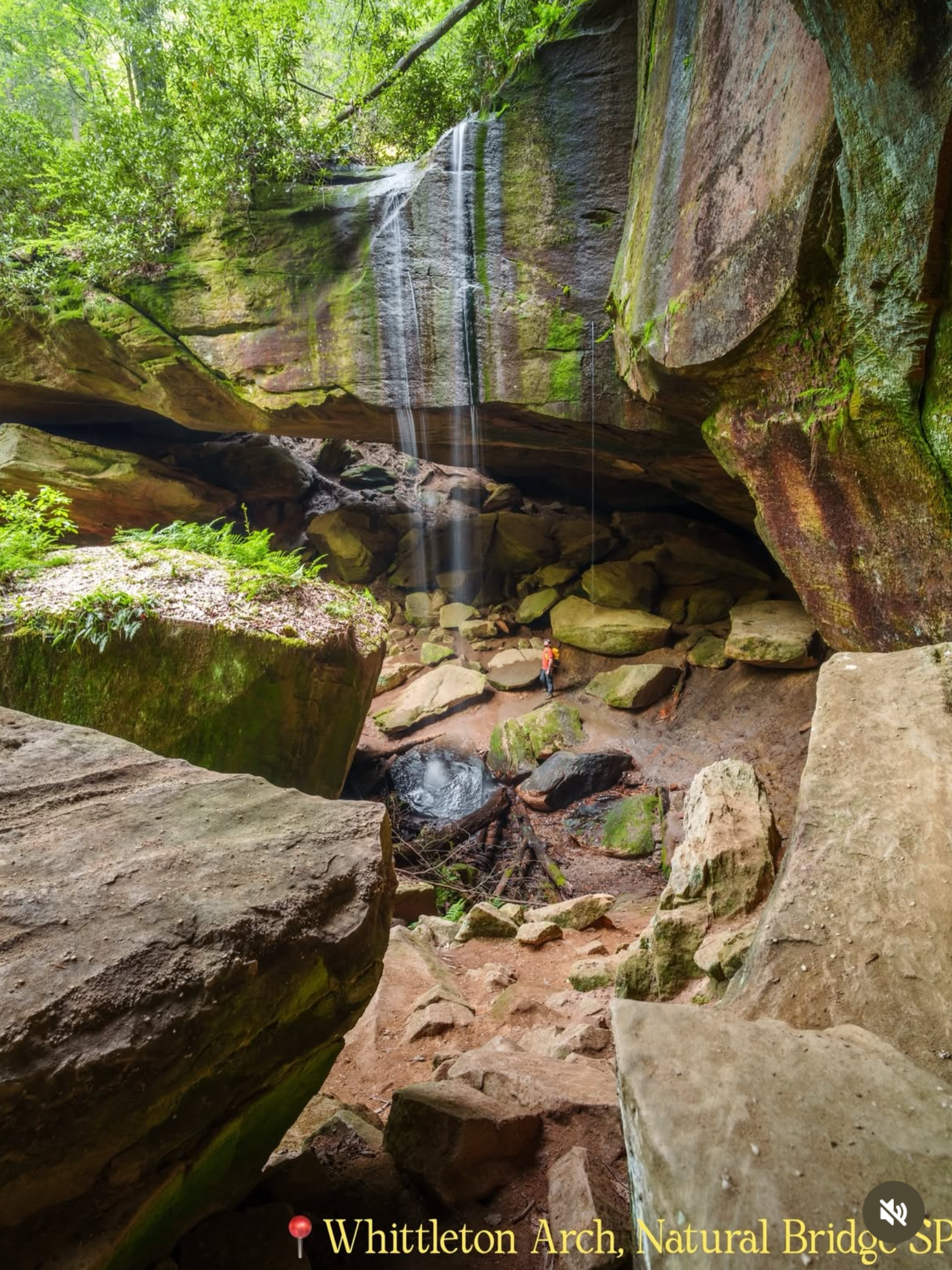 Whittleton Arch - Natural Bridge State Park, Kentucky